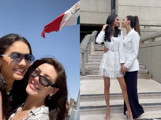 Las exconcursantes del certamen Mariana Varela y Fabiola Valentín anuncian que se casaron en secreto