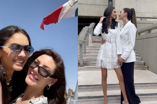 Las exconcursantes del certamen Mariana Varela y Fabiola Valentín anuncian que se casaron en secreto