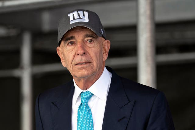 <p>Tom Barrack has been acquitted of working as an unregistered  agent for the United Arab Emirates </p>