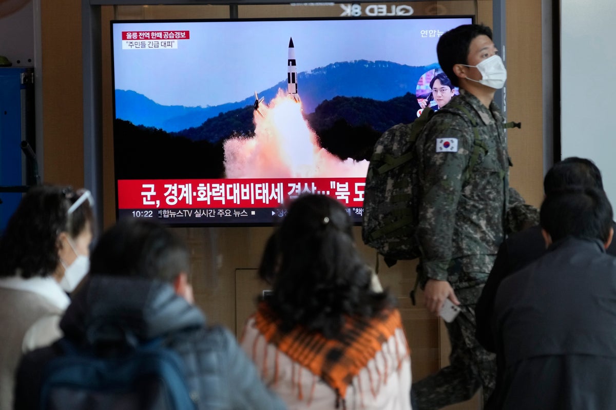 South Korea says North Korea has test-fired another missile