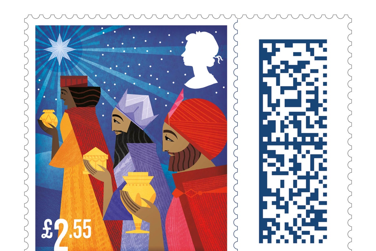 Royal Mail releases final Christmas stamps to feature Queen’s silhouette