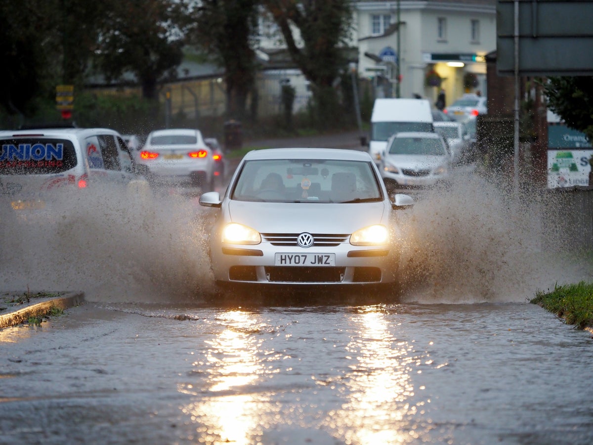 Met Office warns floods ‘likely’ as heavy rain to batter London and South East