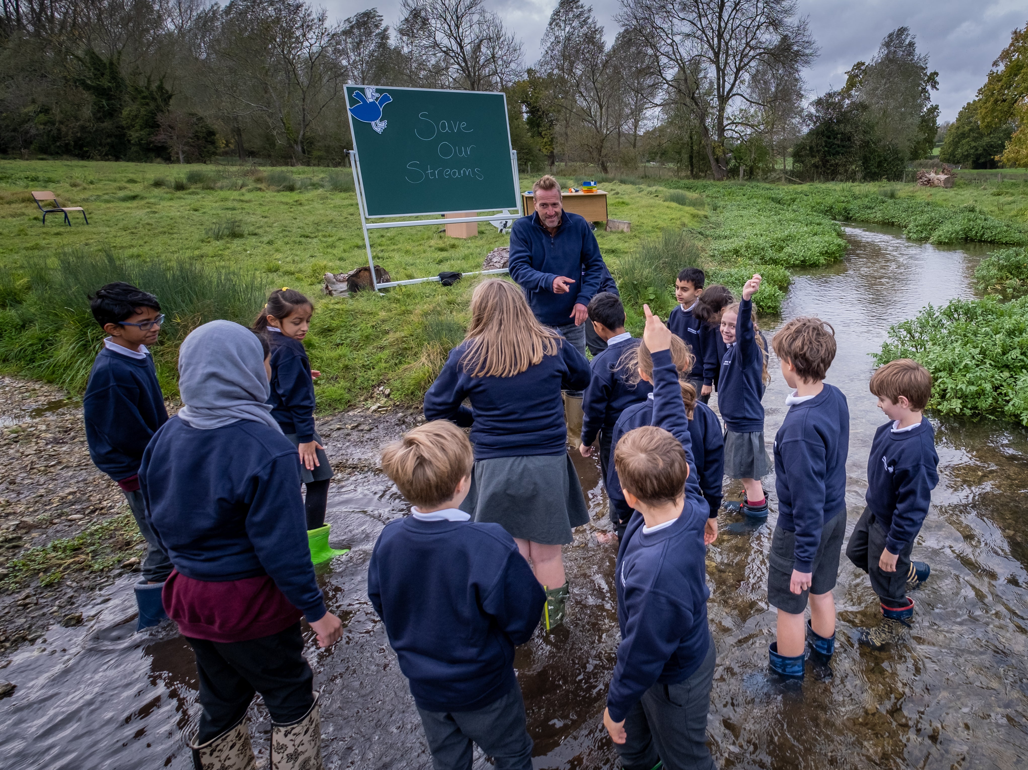 The findings were released as part of a new drive to save Britain’s streams