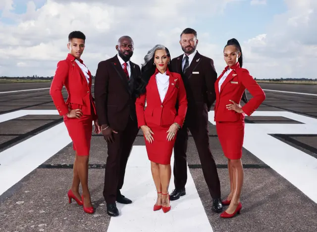 <p>TV personality Michelle Visage helped launch the new uniforms a month ago</p>