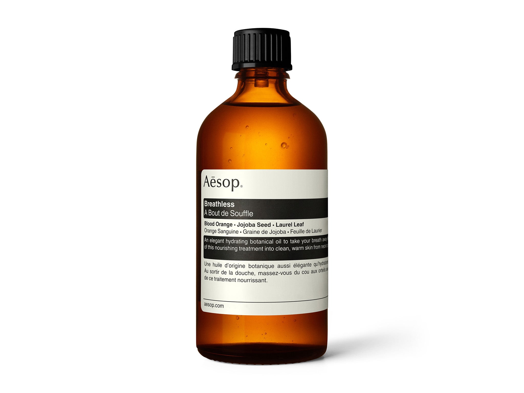 Aesop breathless body oil