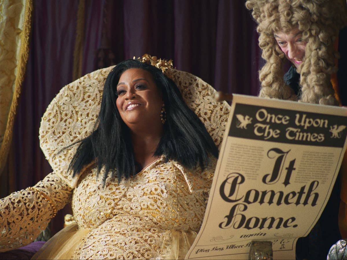 Alison Hammond stars as a formidable countess in Sainsbury’s Christmas advert