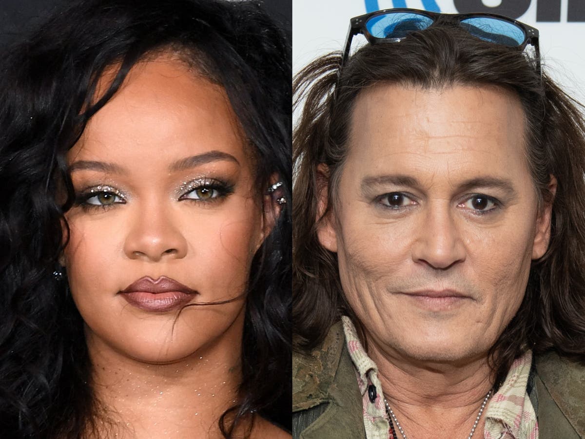 Johnny Depp will be star guest in Rihanna's Fenty fashion show
