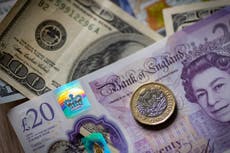 Pound falls after Bank of England hikes interest rates