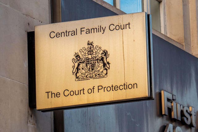 Court of Protection, where judges make decisions about people who may lack the mental capacity to take decisions for themselves (Robert Evans/Alamy/PA)