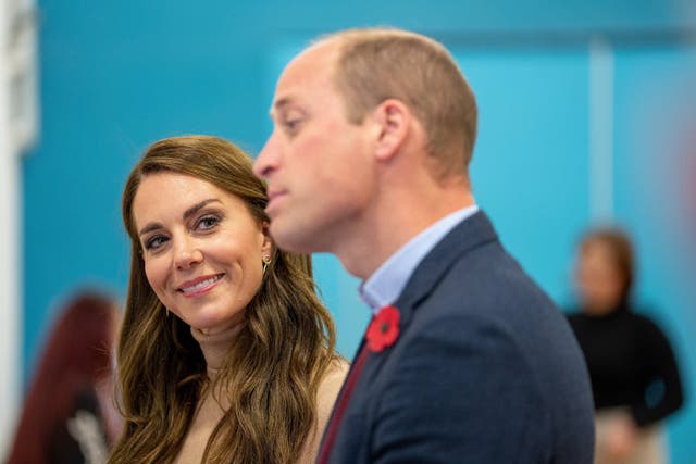 The Prince and Princess of Wales (Charlotte Graham/Daily Telegraph/PA)