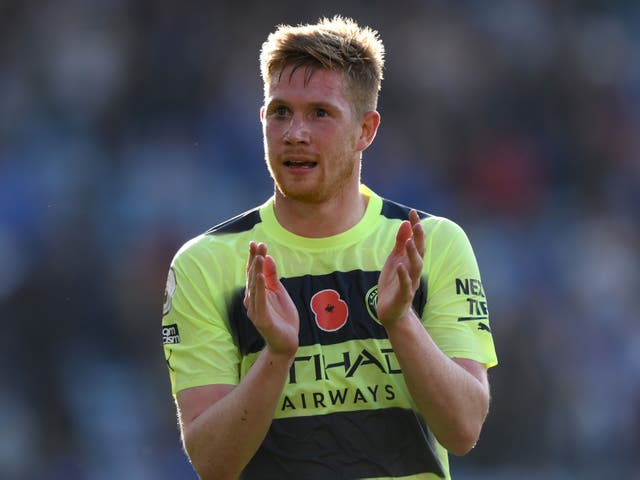 <p>Manchester City midfielder Kevin De Bruyne</p>