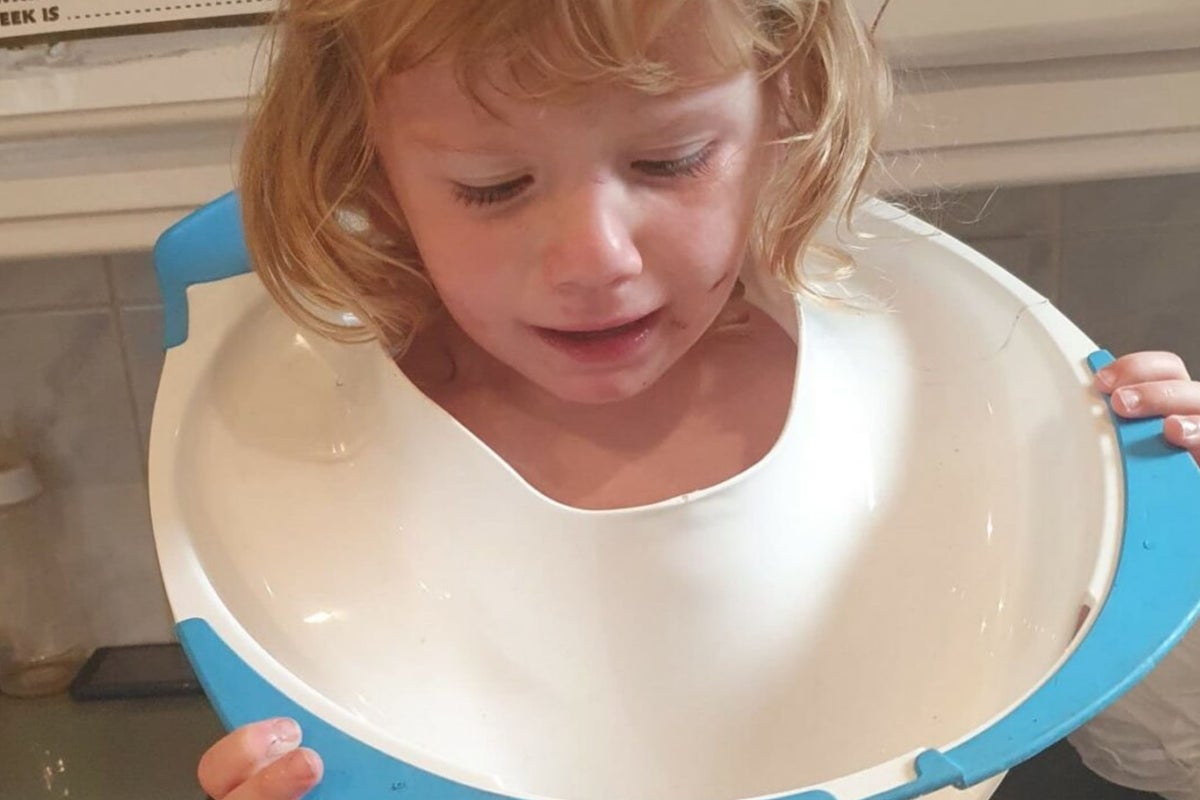 Firefighters free toddler after toilet seat gets stuck around neck