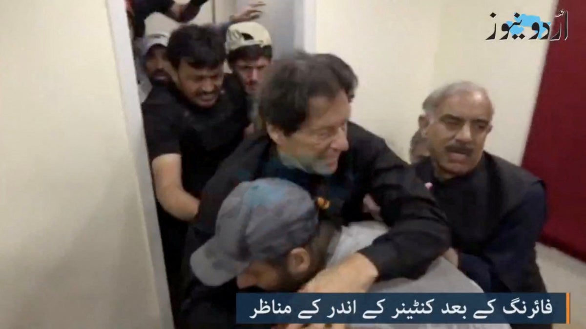 Imran Khan blames new Pakistan PM for assassination attempt as his angry supporters protest