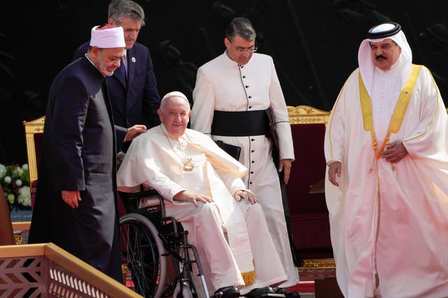 Bahrain Pope
