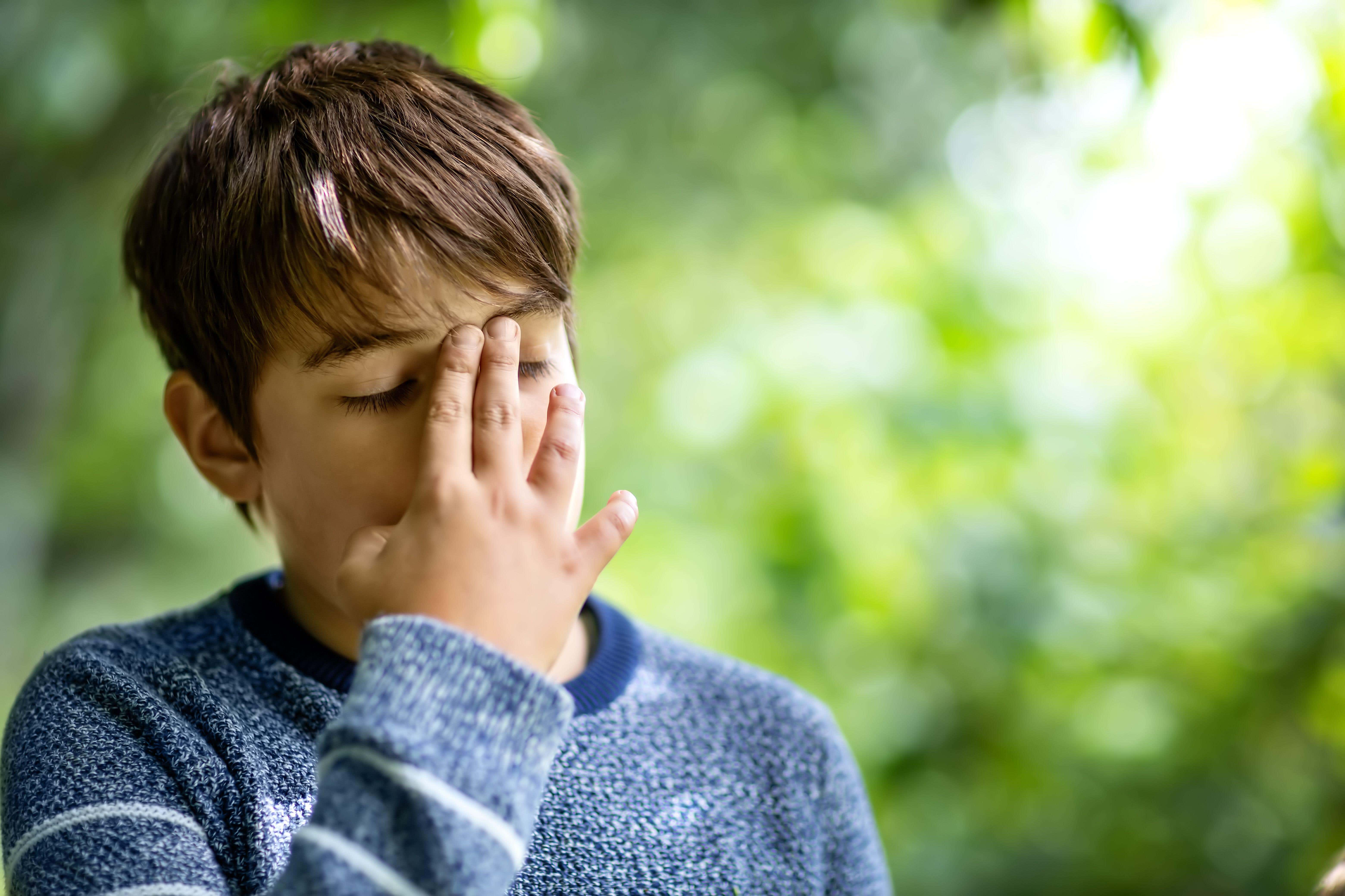 Kids can feel stressed too (Alamay/PA)