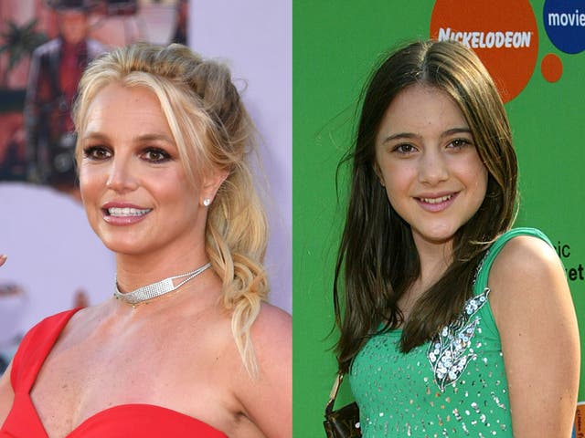 <p>Britney Spears and Alexa Nikolas</p>