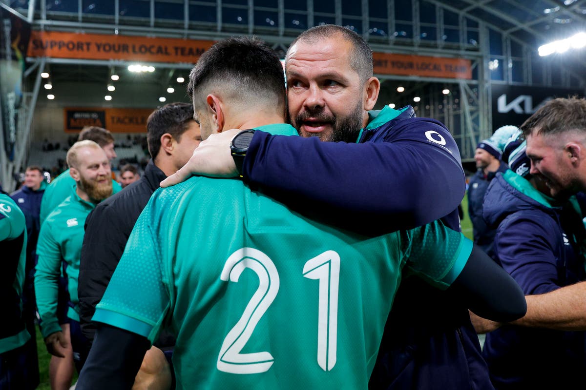 Andy Farrell ramps up excitement ahead of Ireland’s return to action