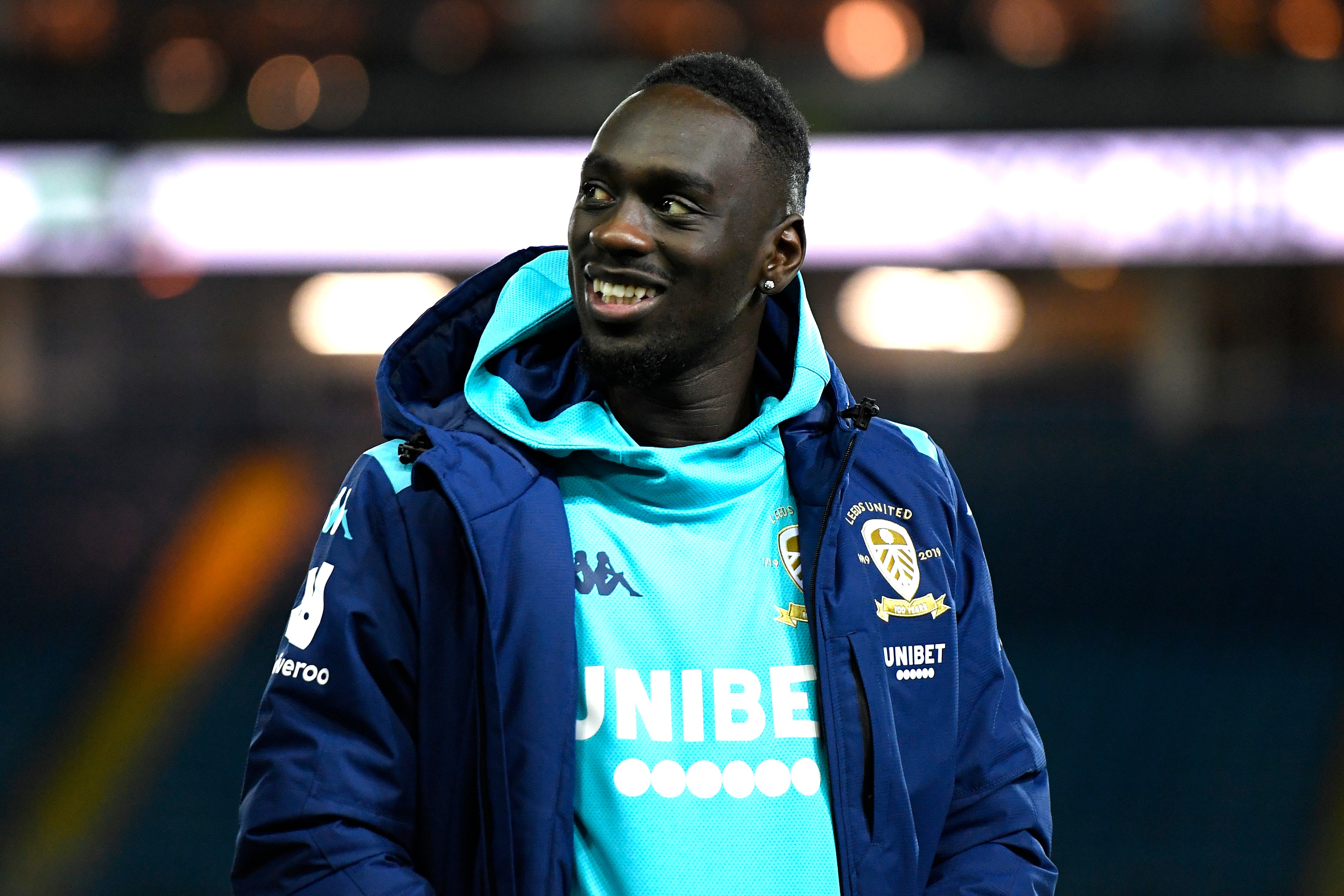 Jean-Kevin Augustin of Leeds United in January 2020