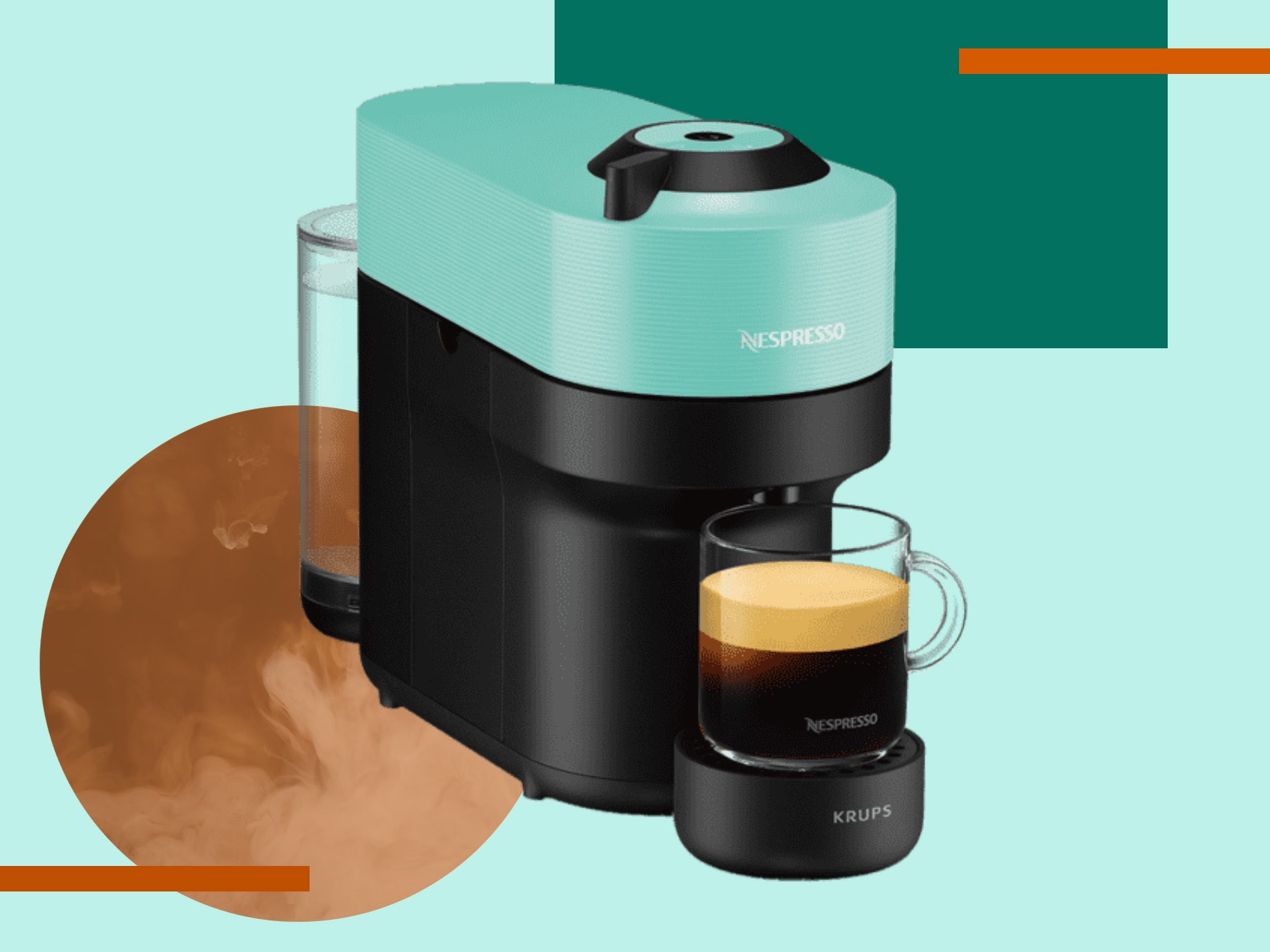 Buy NESPRESSO by Krups Vertuo Pop XN920440 Smart Coffee Machine