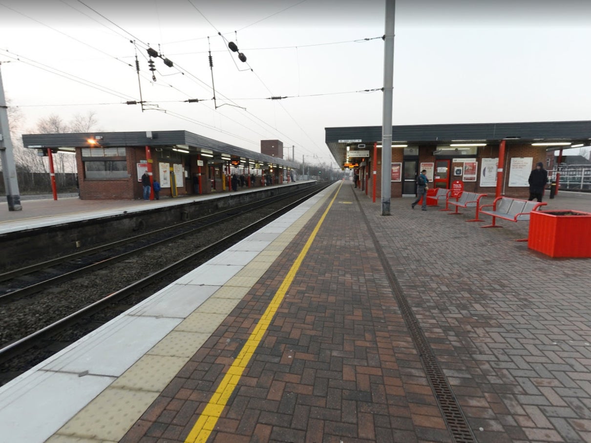 Emergency services were called out to Wigan station