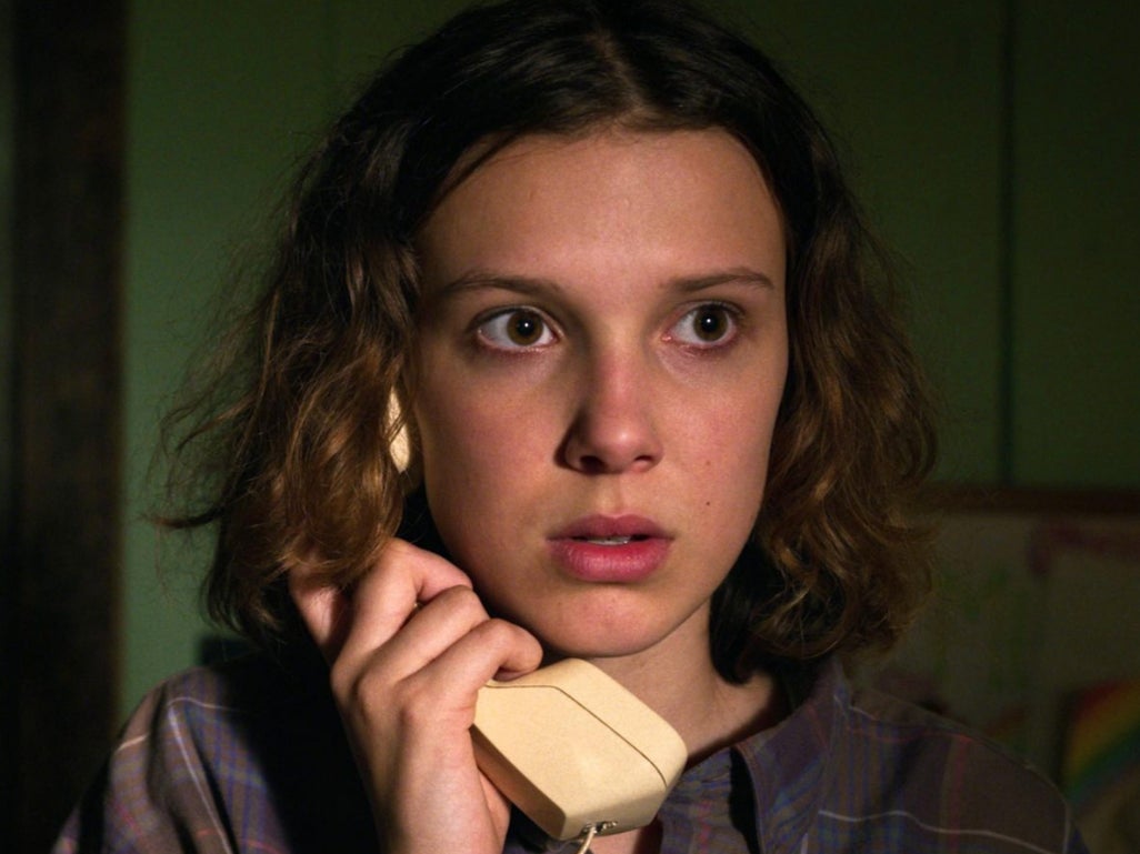 Millie Bobby Brown em 'Stranger Things'