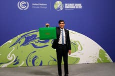 Extend net zero planning to all big companies or risk climate goals, Rishi Sunak warned