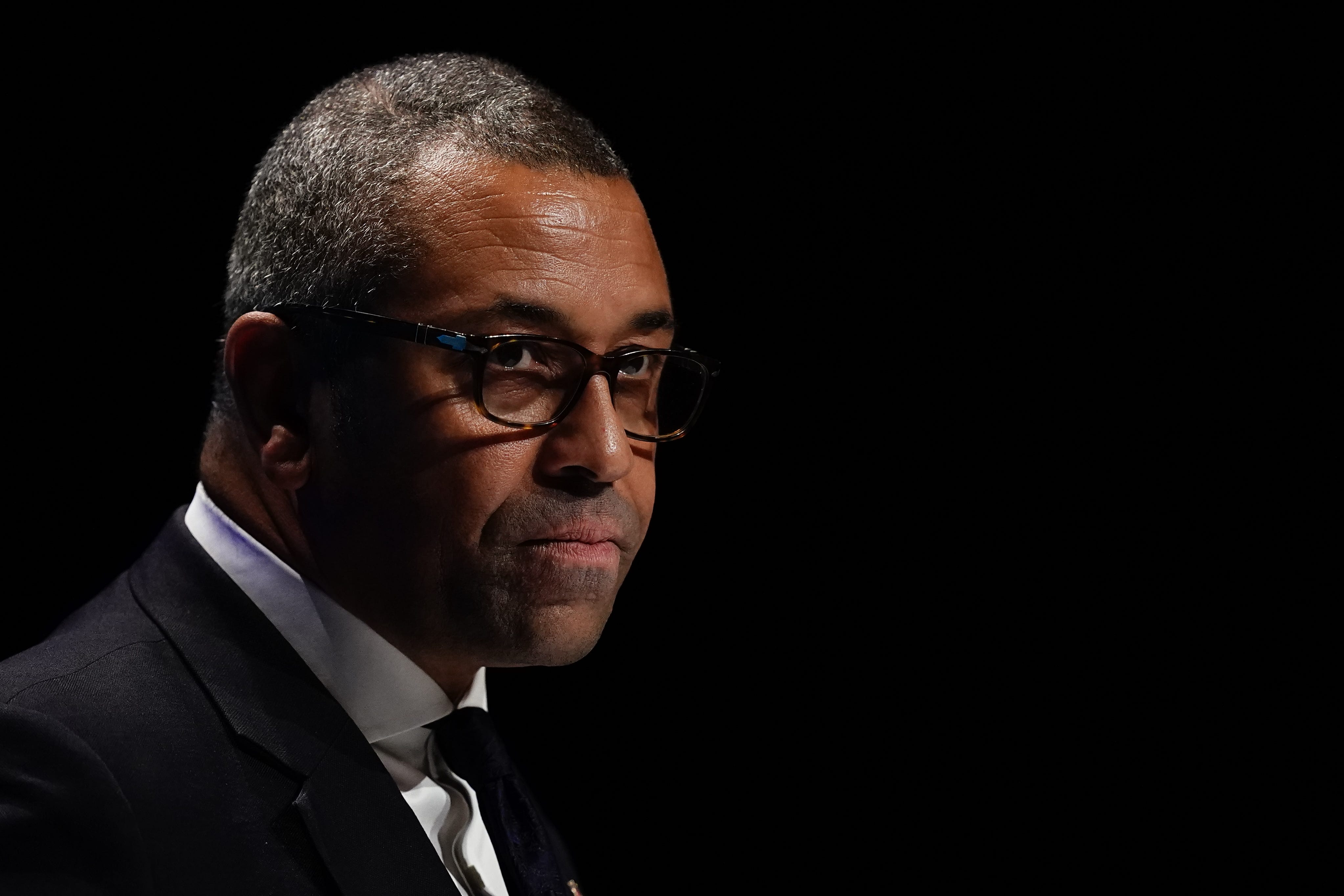 James Cleverly said the Russian accusations were a ‘distraction’ (Aaron Chown/PA)