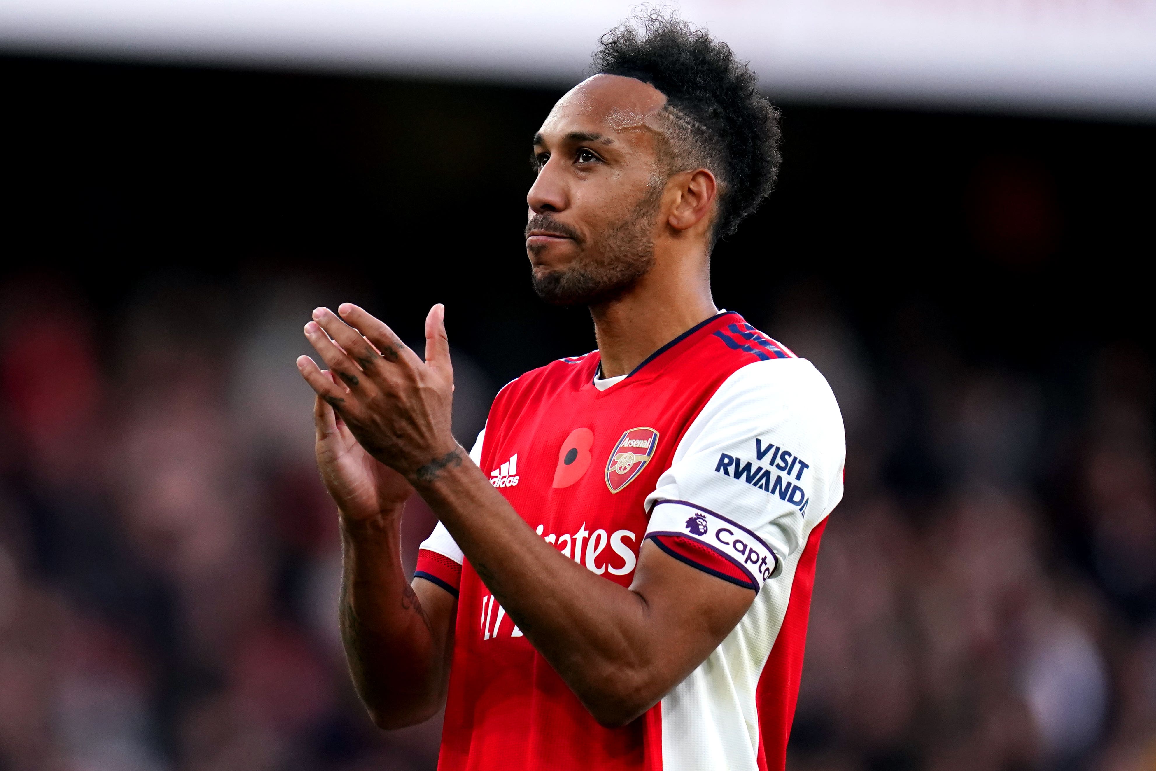 Pierre-Emerick Aubameyang is ready to renew acquaintances with Arsenal (John Walton/PA)