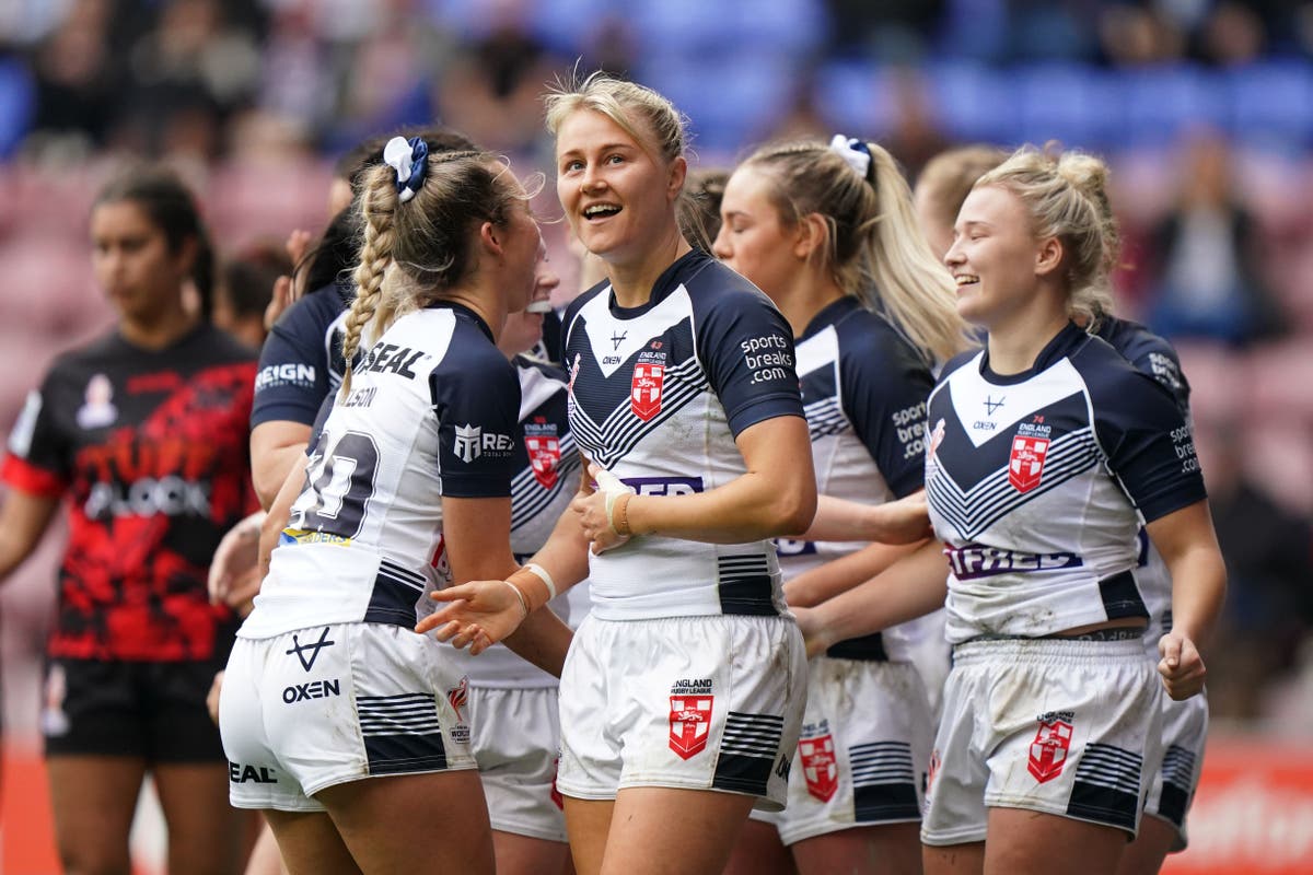 Tara-Jane Stanley hat-trick helps England into semi-finals with Canada thrashing