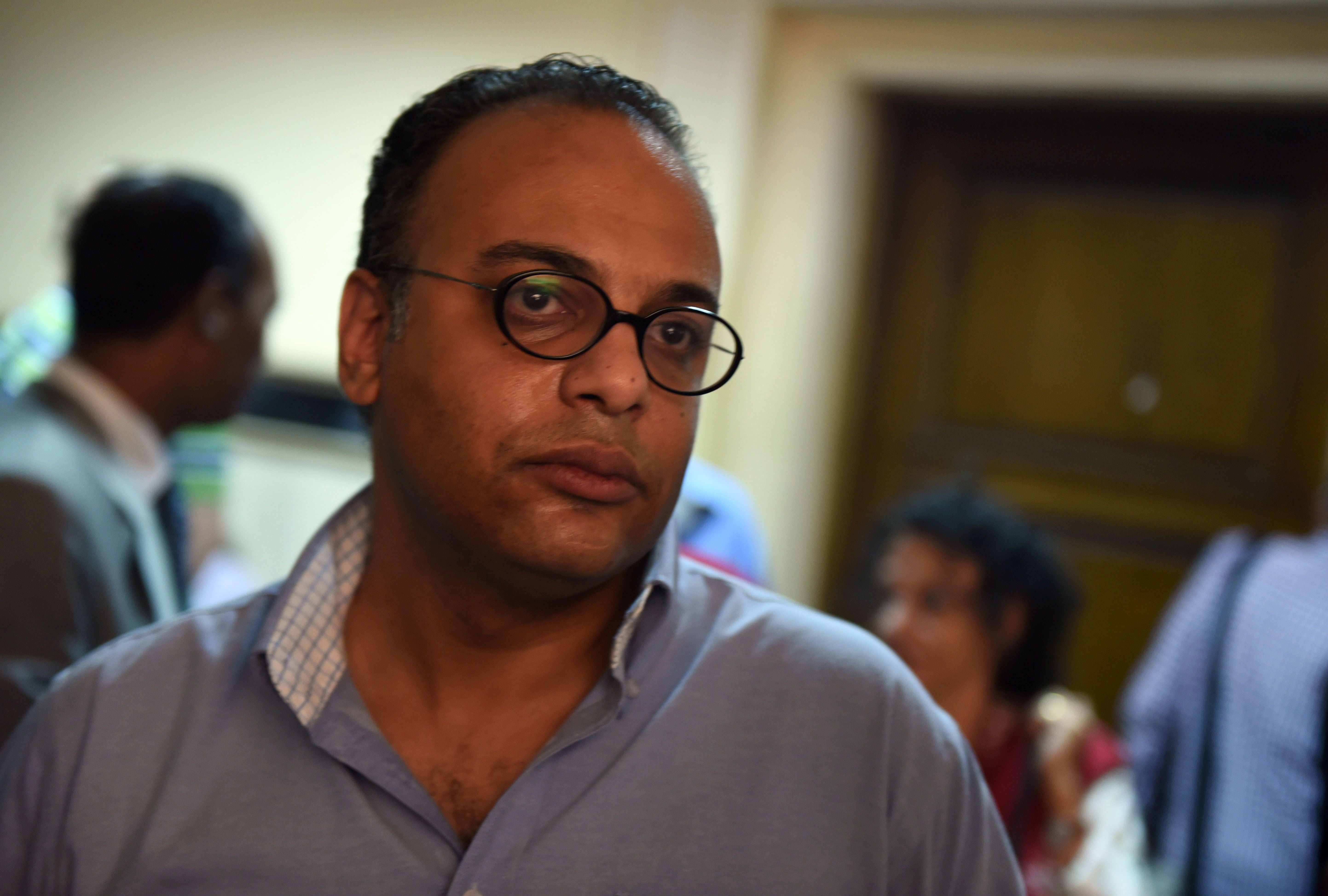 Human rights activist Hossam Bahgat pictured in 2016.