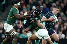 Stuart Hogg: Facing South Africa makes you think ‘when is this going to stop’ but here’s how Ireland can win