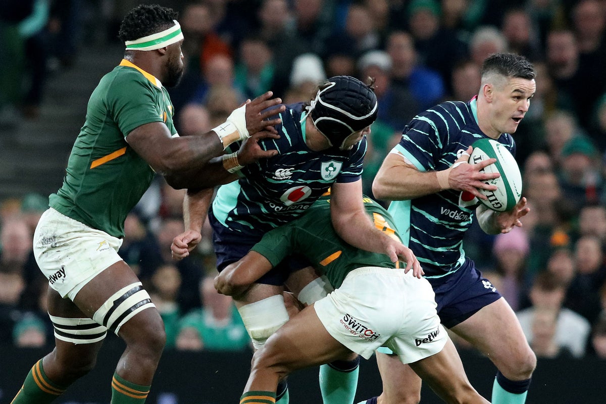 Ireland vs South Africa LIVE rugby: Latest score and updates from autumn international