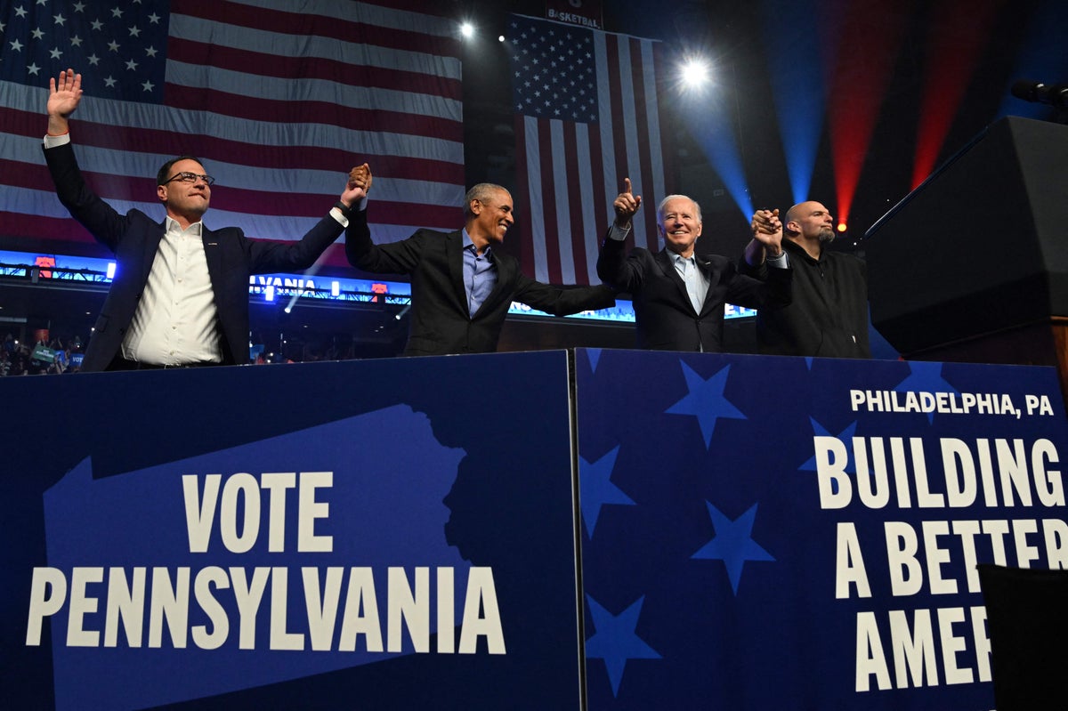 Midterms 2022 – live: Warnock and Fetterman in dead heats as final day of polling begins