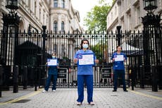 Nurses across the UK vote to strike in unprecedented action
