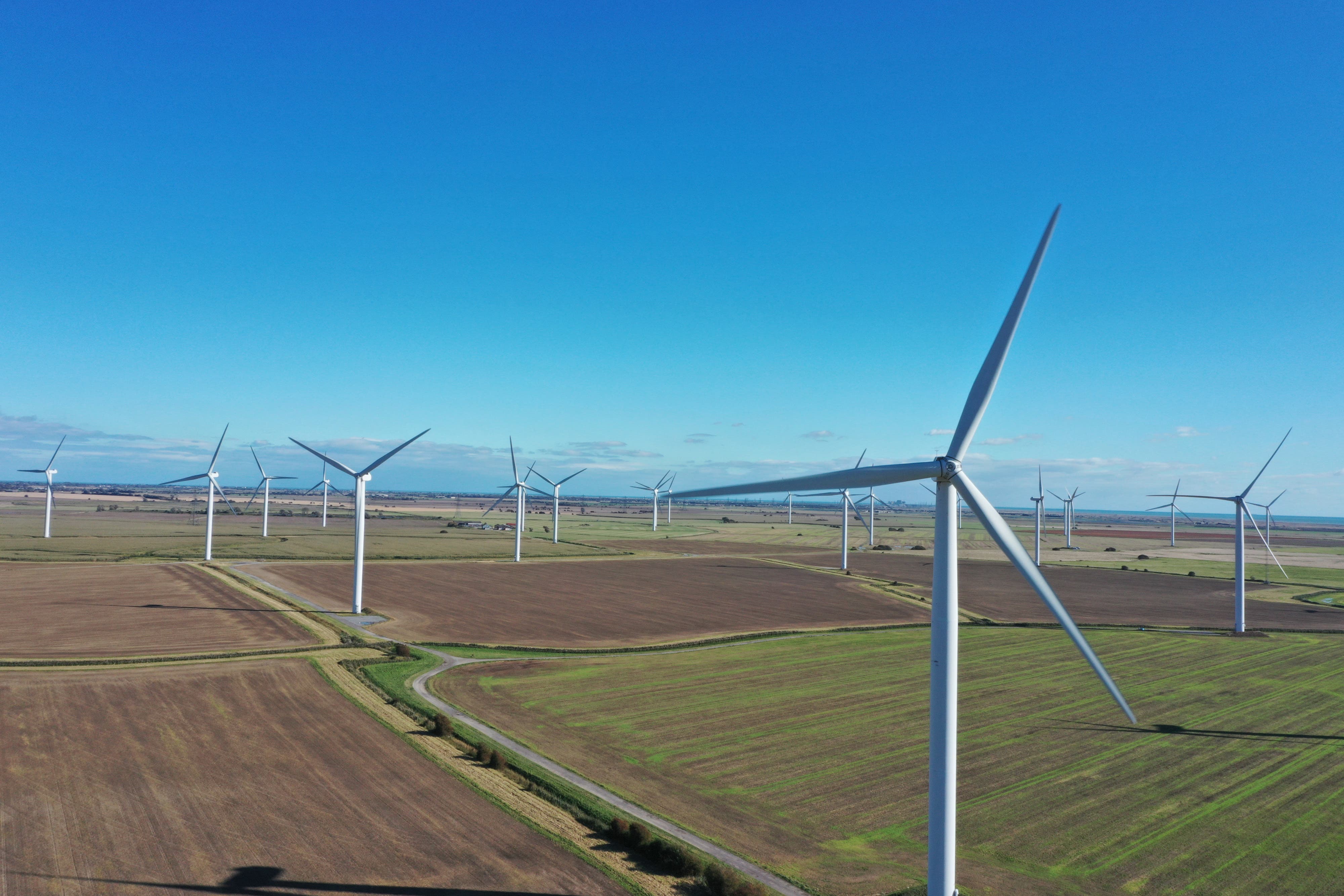 The Little Cheyne Court Wind Farm, near Lydd Kent (Tom Leese/PA)