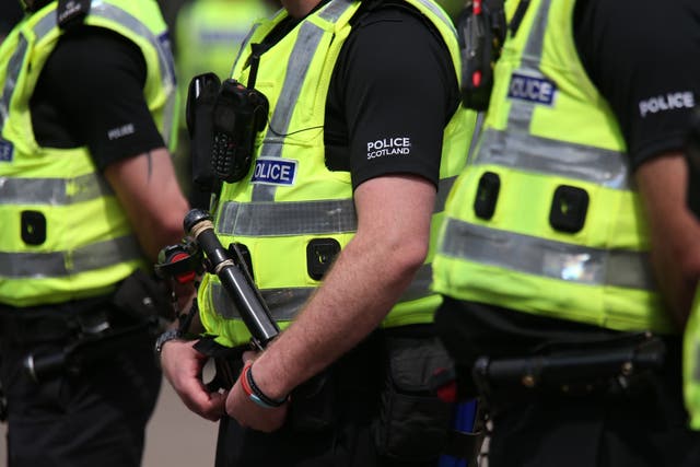Police Scotland have deployed specialist officers to part of Edinburgh (Andrew Milligan/PA)