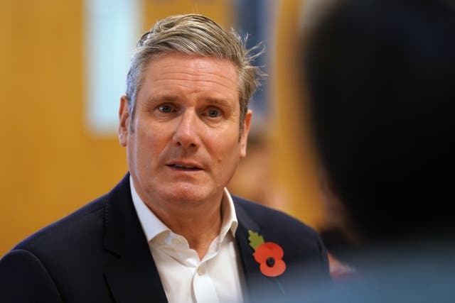 <p>Labour leader Sir Keir Starmer (Kirsty O’Connor/PA)</p>