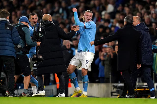 Erling Haaland is the centre of attention this season (Nick Potts/PA)