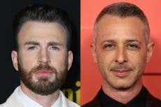 Chris Evans reacts to Jeremy Strong’s Captain America body double revelation