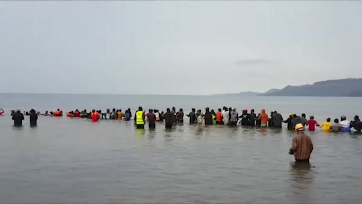 Tanzania: Rescuers form human chain to save passengers after plane crashes into lake