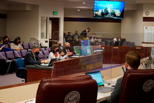 <p>The Nevada state legislature </p>