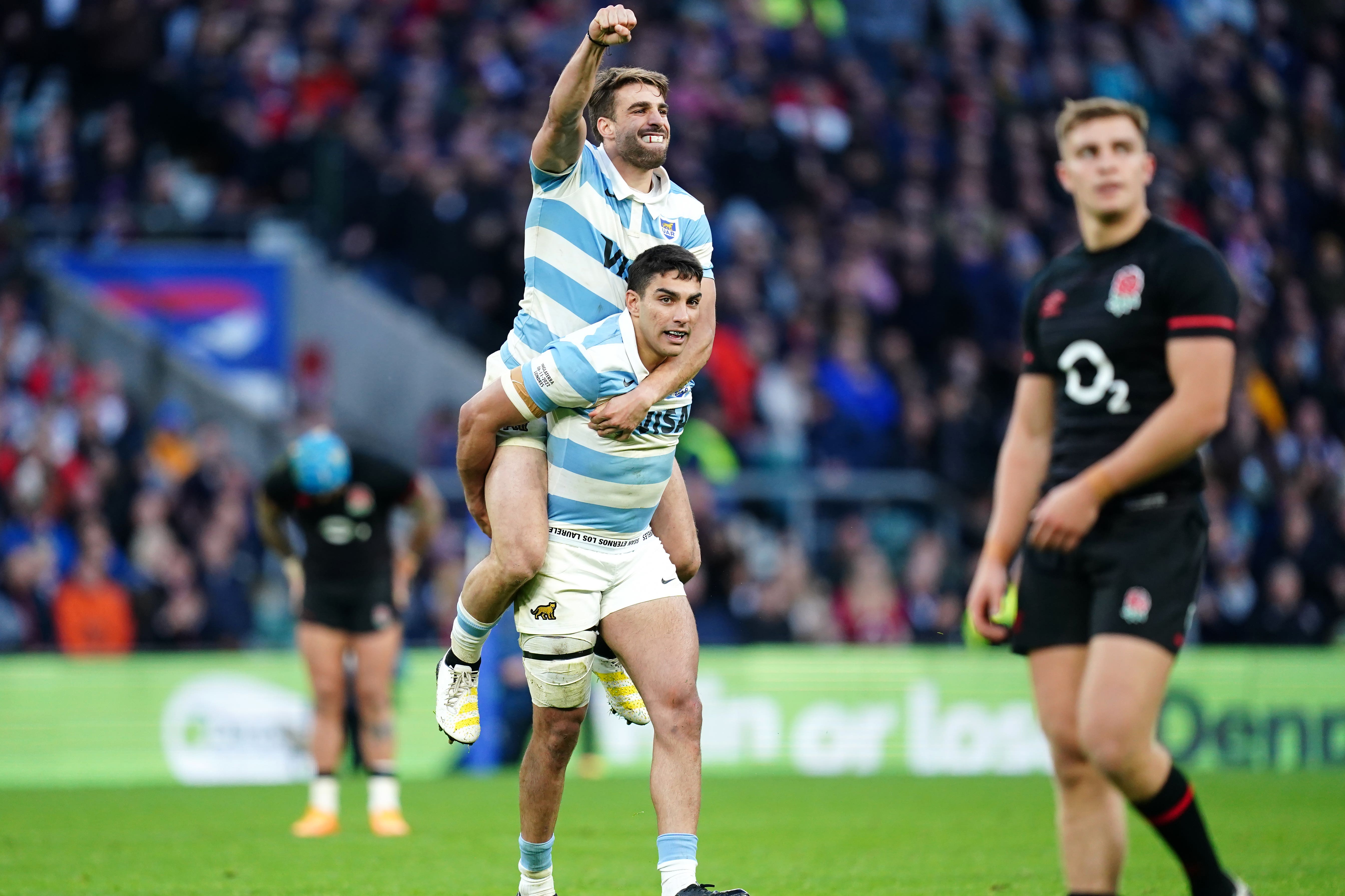 Argentina won at Twickenham for just the second time in their history