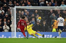 Jurgen Klopp hails Liverpool’s ‘team player’ Mohamed Salah after double at Tottenham