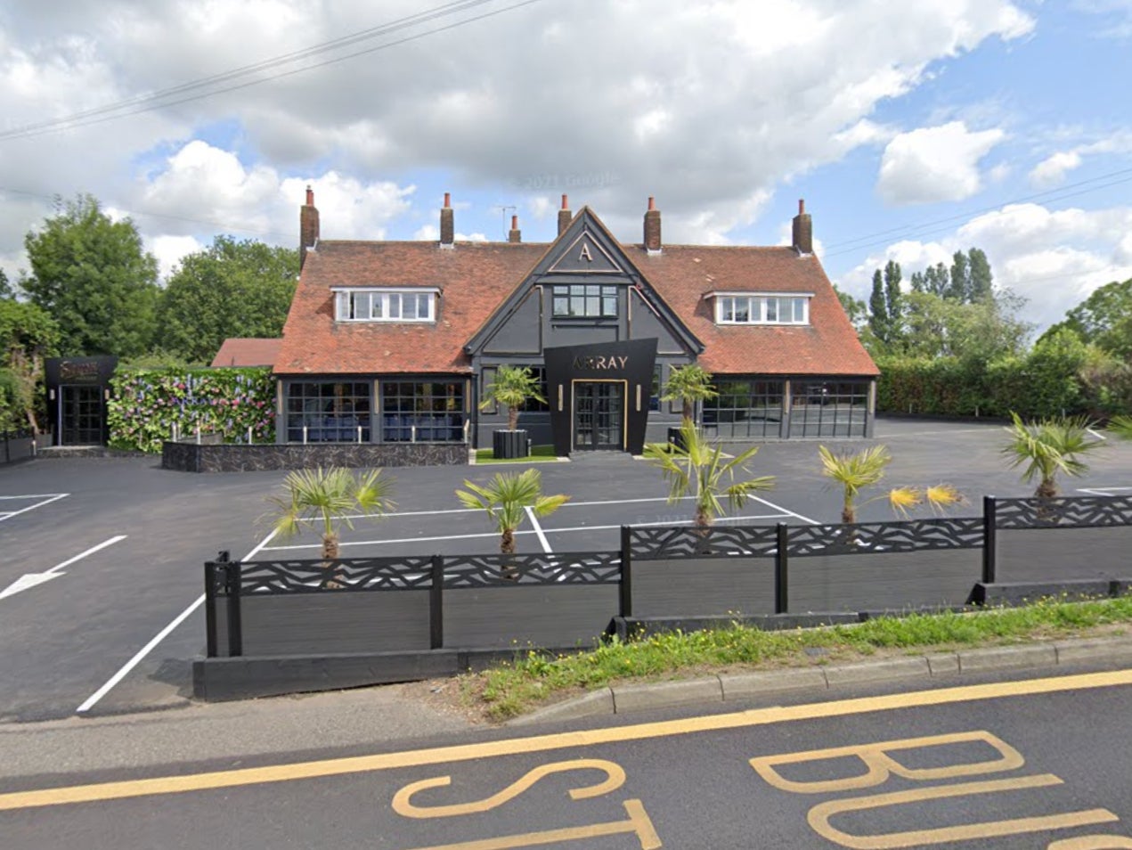 Police were called to the Array restaurant in Shepherds Hill, Romford, in the early hours of Saturday morning