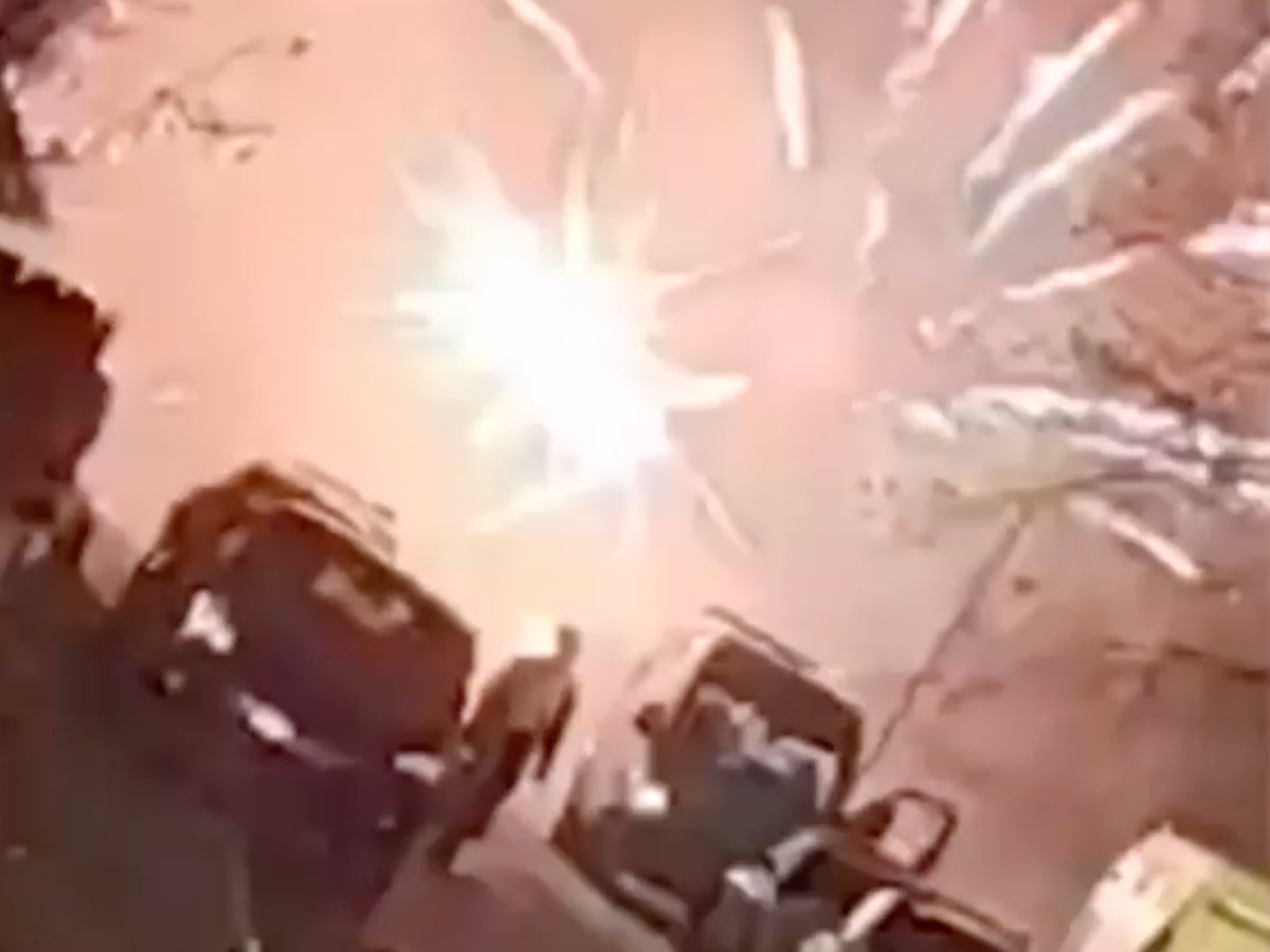 Boy, 17, dies after fireworks ‘hurled’ down street in Bonfire Night mayhem