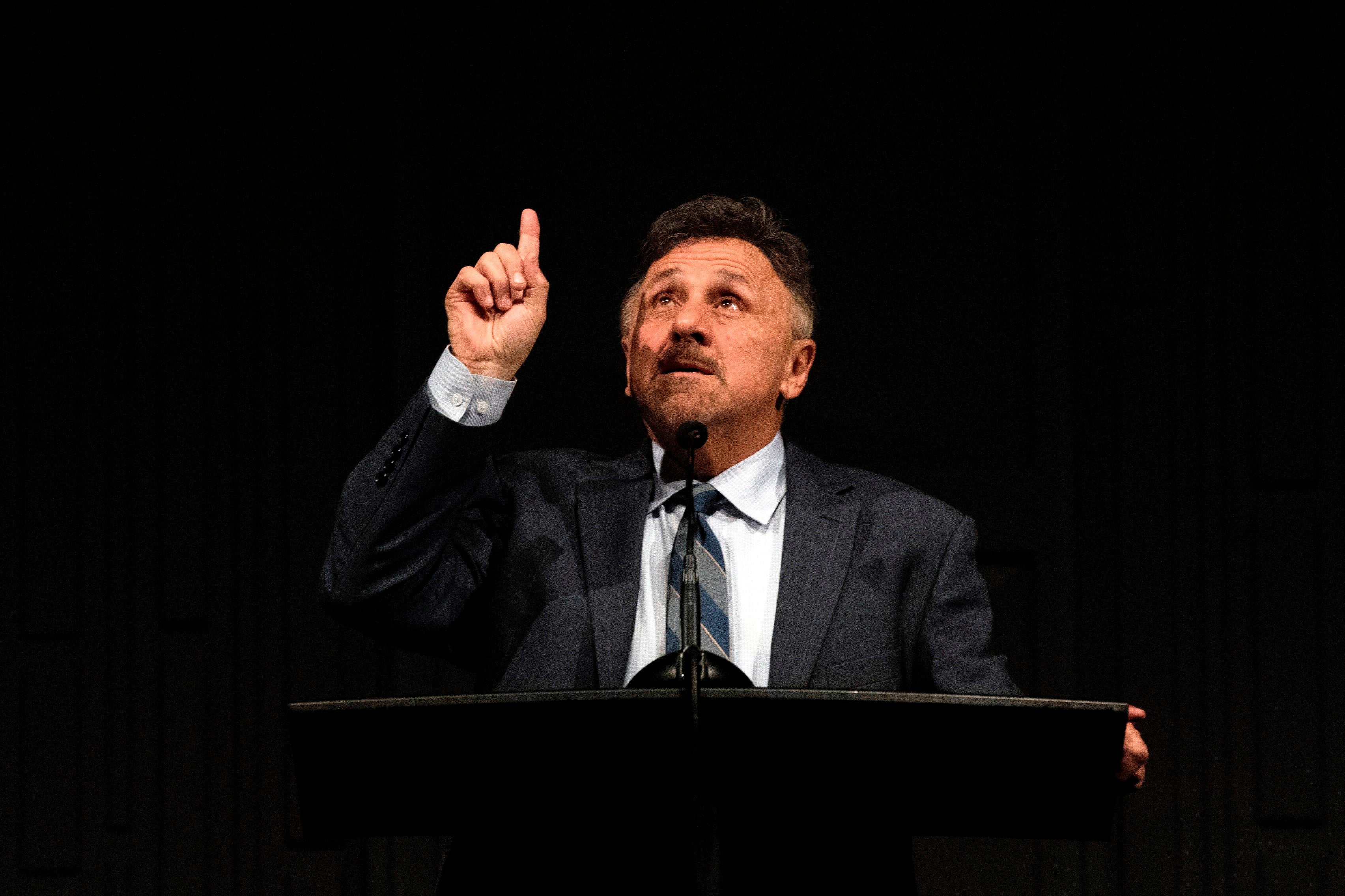 Former Columbine High School principal Frank DeAngelis has gone on to counsel the growing numbers of principals whose schools have also been attacked as the scourge of shootings continues across America