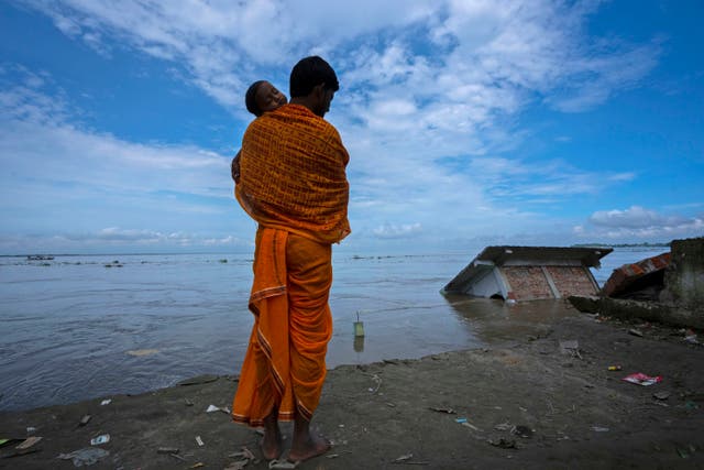 India Climate Erosion Photo Gallery