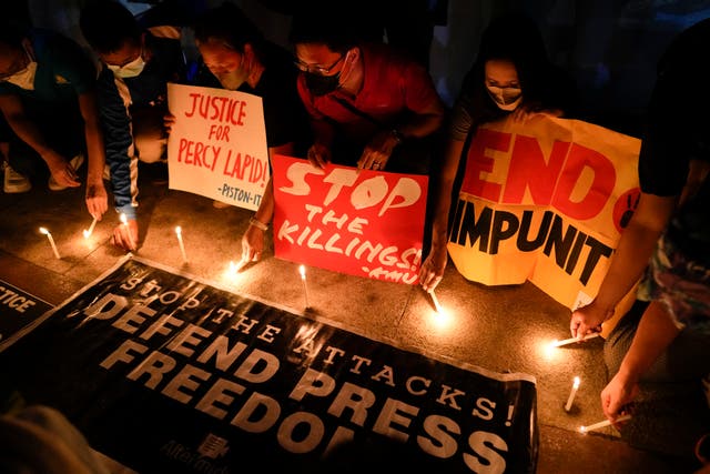 Philippines Slain Journalist