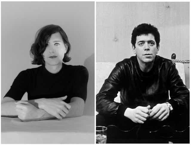 <p>Ezra Furman (left), has admitted enduring inspiration from Lou Reed’s classic 1972 album</p>