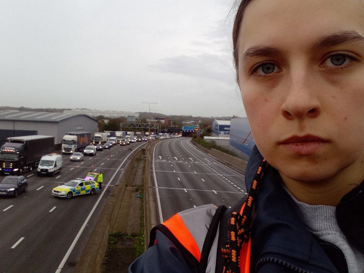 Just Stop Oil shuts parts of M25 as protesters climb gantries over motorway